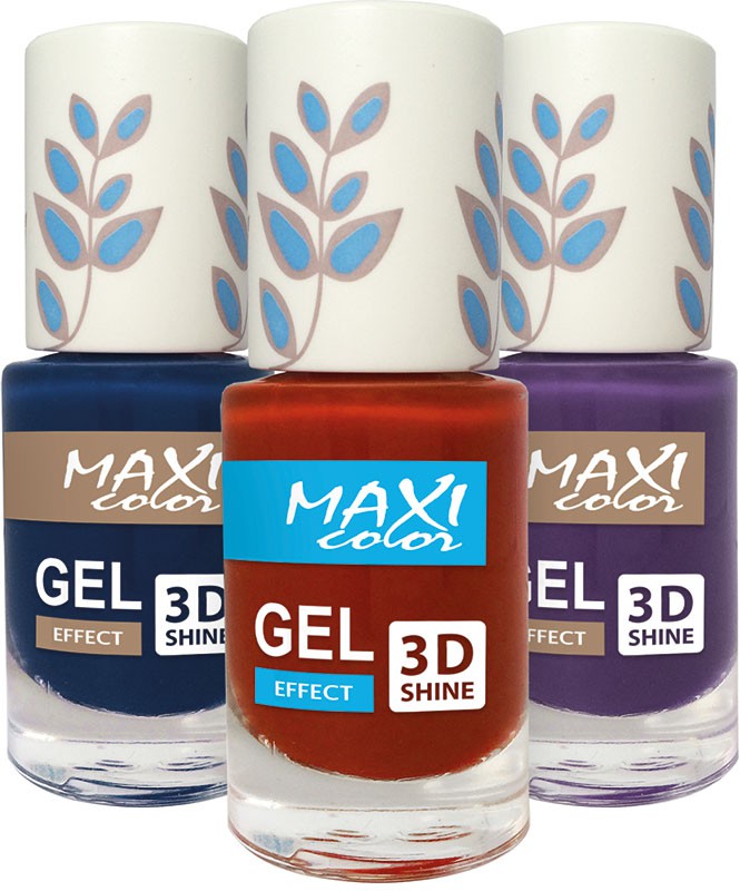 Maxi color - гелевий лак (Gel effect New palette)