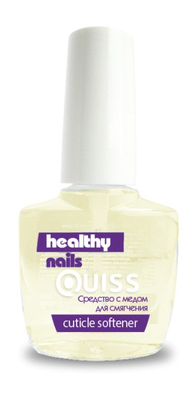 Quiss Healthy nails №1 Средство для смягчения кутикулы с медом
