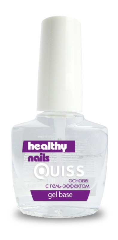 Quiss Healthy nails №19 Основа з гель-ефектом