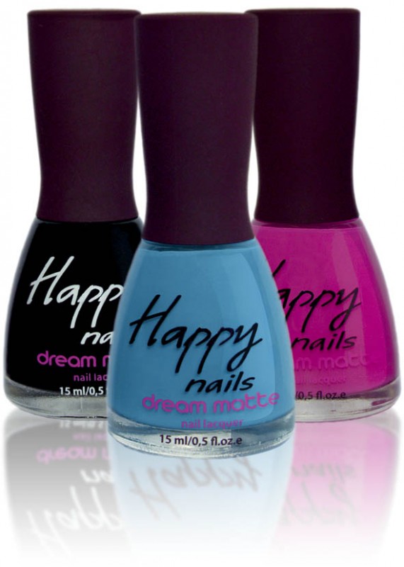 Happy nails - matte manicure (Happy nails Dream Matte)